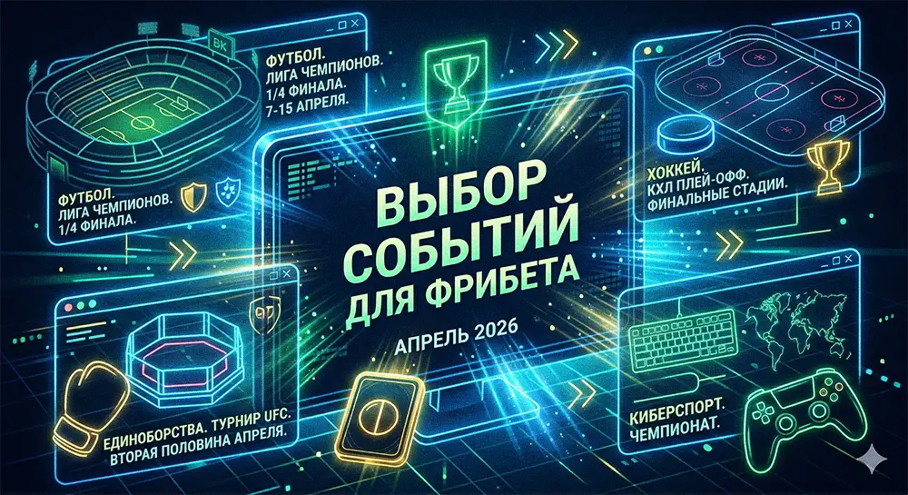 На что поставить фрибет от фонбет в апреле 2026 года