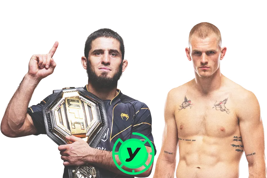 Ислам Махачев против Иэна Мачадо Гэрри прогноз на титульный бой UFC 330